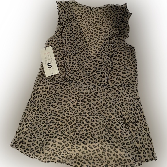 CAbi Tops - NWT, Small, CAni, Leopard Blouse